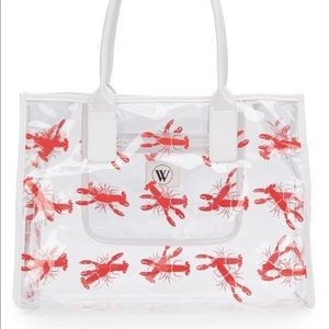 Wildfox Vinyl Lobster Beach Tote